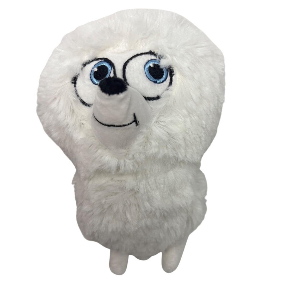 Toy Factory Secret Life of Pets Gidget White Pomeranian Plush Dog 2016 NWT